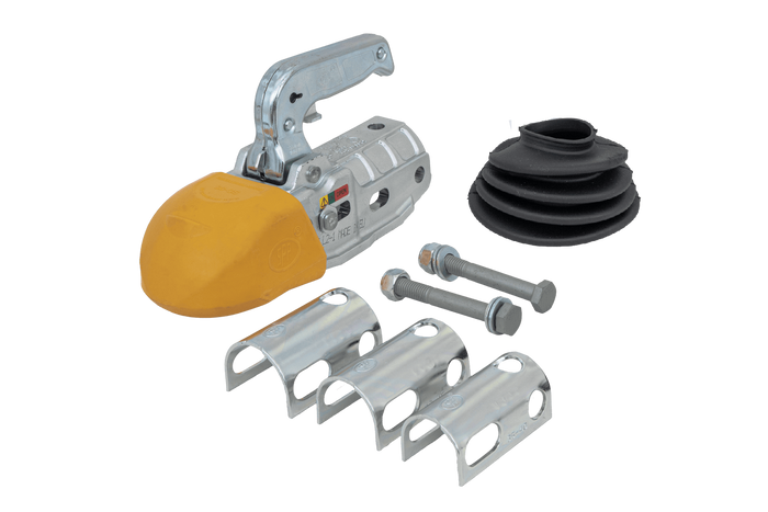 STEELPRESS BC-3000C-00-00+Z3 kogelkoppeling voor 3000kg aanhangwagen met 35-50mm buisdissel, gietijzer