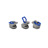 Set van drie clips voor het vastzetten van de luifel van de ProPlus vouwcaravan 361735.