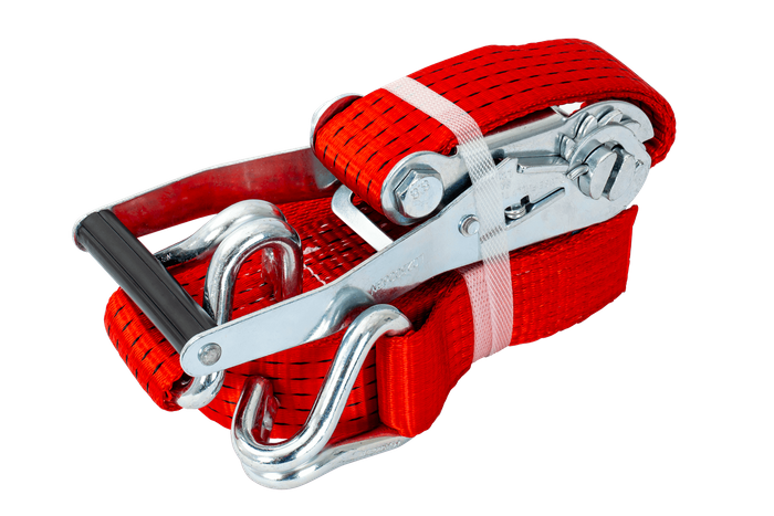 UNITRAILER 8m/50mm/5t rode transportband met spanner