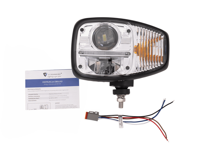 TT Technology TT.16611-L LED koplamp 3 functies 23xLED 2350lm links voor JCB/Cat/Manitou/Volvo/Terex