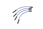 Set van vier ProPlus 342180 zeilclips, flexibele multifunctionele koorden, 280 mm