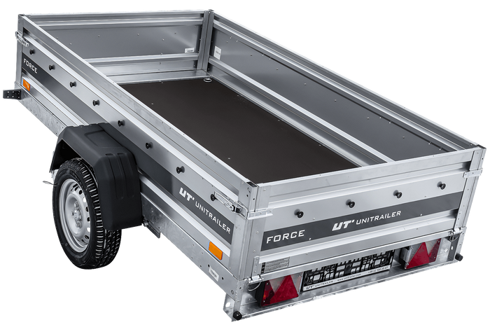 Autotrailer op veren 230x125 UNITRAILER FORCE 230/R KIPP