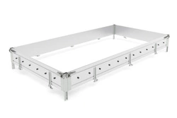 OUTLET BIS aluminium H-300 zijwanden voor TEMARED TRANSPORTER 3217/2 en HOCHLADER 320/2 trailers 