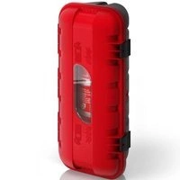 OUTLET Brandblusserbox 6 kg DAKEN 82500 STRIKE 600x287x220mm rood