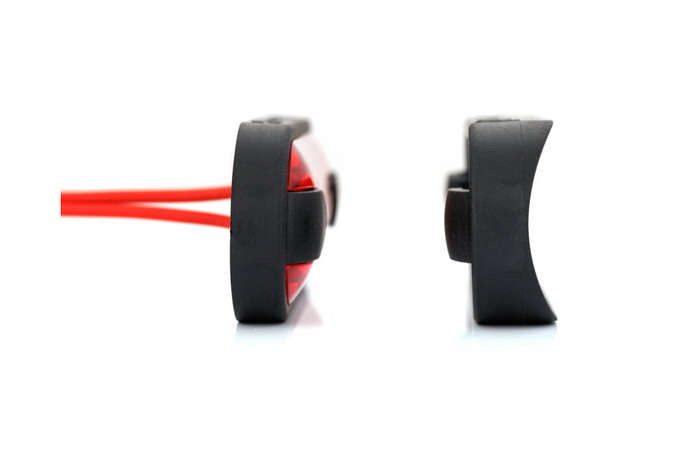 HORPOL LD 3212 LED slanke universele rode markeringslamp