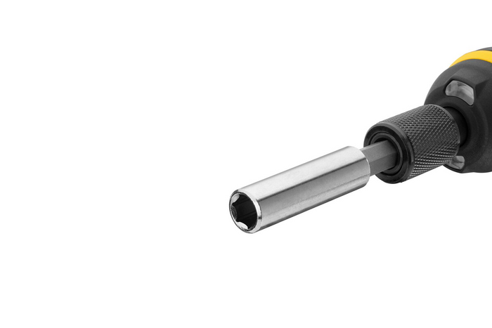 STANLEY 4V schroevendraaier met accu, oplader en bits 