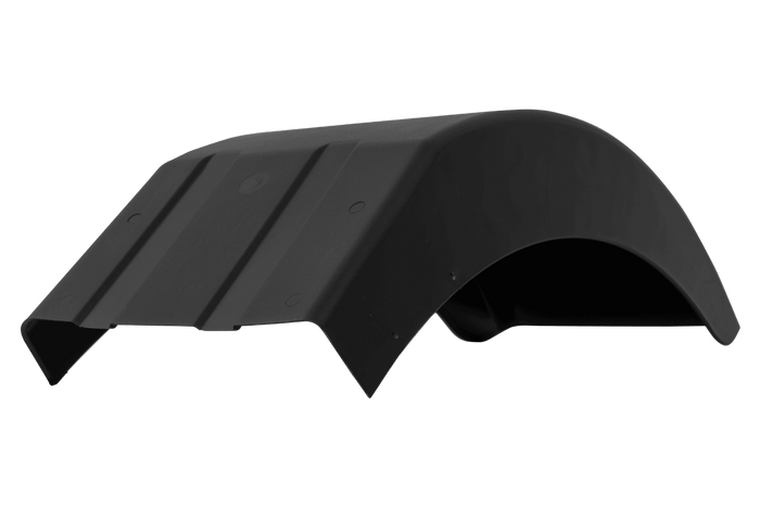 Half spatbord voor aanhanger DOMAR D1013004 wielkast 395/220mm rechts