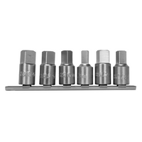 Set dopsleutels voor olieaftappluggen YATO YT-05997 3/8'' 6 stuks