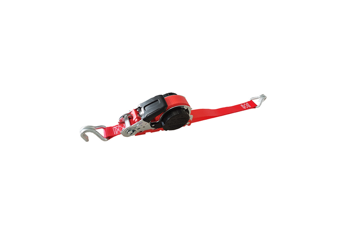 FASTY automatisch oprolbare transportband 5m/25mm/0.35t rood
