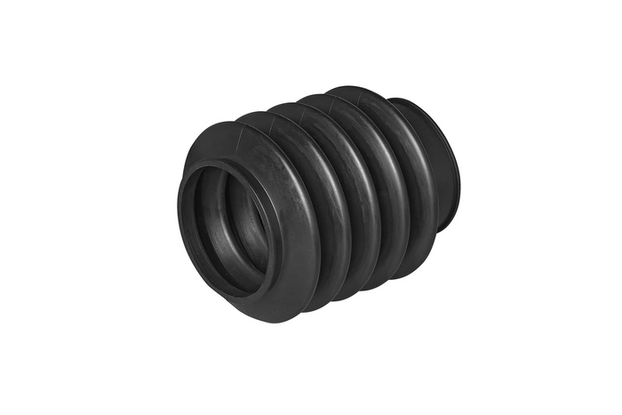 Rubberen balg die de schuif van de ProPlus 75mm vrijloopinrichting voor KNOTT KF/KRV/KFG vrijloopinrichtingen vastzet.
