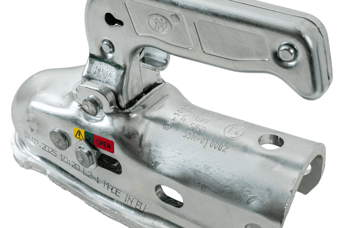 STEELPRESS BC-3000.1D-00-00+Z2 kogelkoppeling voor 3000kg aanhangwagen met 35-50mm buisvormige dissel