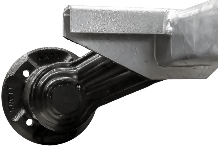 KNOTT VG7-L ongeremde as voor boottrailer 750 kg 1475 mm 1766 mm 4x100