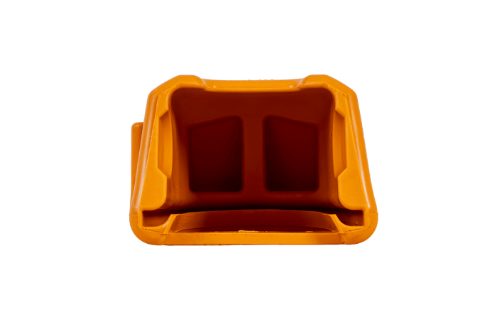 Veiligheidsafdekking voor de STEELPRESS SDP-01 Soft Dock kogelkoppeling met ruimte voor de stekker.