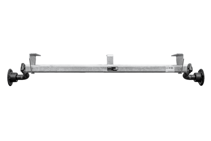 KNOTT VG7-L ongeremde as voor 750kg aanhanger 1125mm 1615mm 4x100