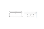 TruckLED L1871 LED NEON DYNAMIC achterlicht met 6 functies links