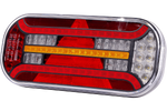 FRISTOM FT-610 LED achterlicht, 6 functies, links