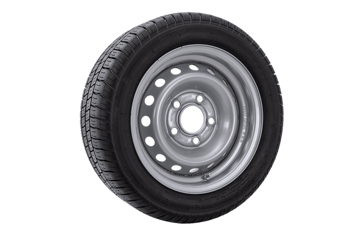 Versterkte wiel voor aanhanger GT Radiaal BAND 195/50 R13C 104/101N KENDA VELG 6Jx13"H2 5x112 ET:30