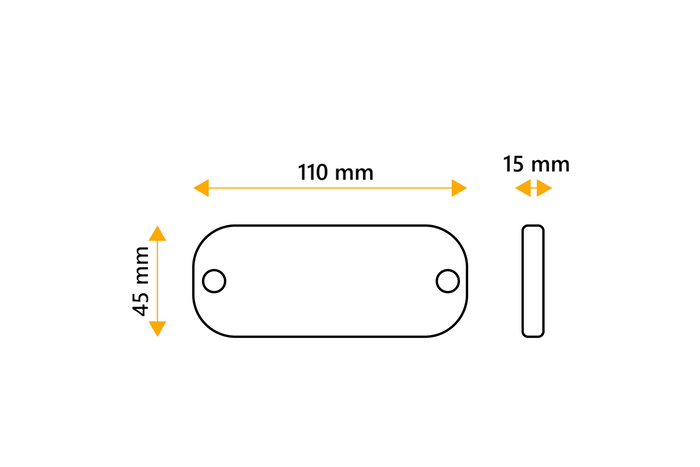 TT TECHNOLOGY TT.12016C LED universele markeringslamp