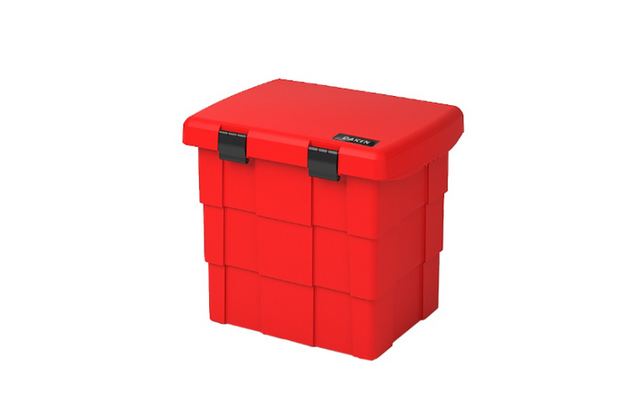 DAKEN 86014 PITBOX box voor bulkmaterialen, container voor zand, strooizout 655x570x520mm 108,5l
