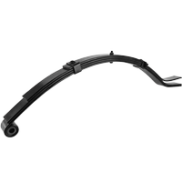 4-bladige bladveer voor aanhangers 76,5 cm 375 kg