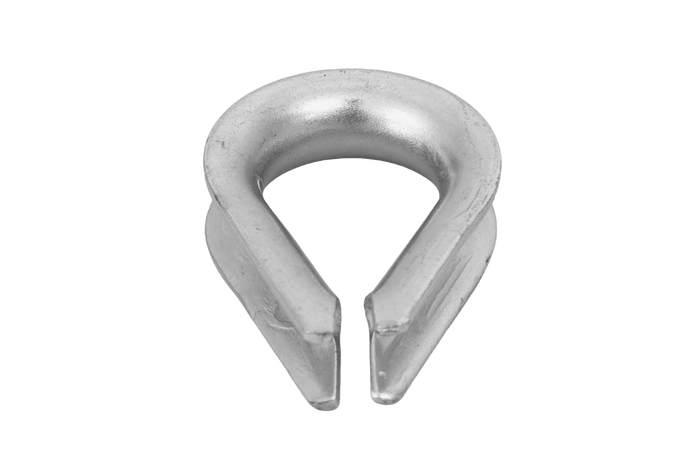 DROMET KU.8 touwkous, stalen klos 8mm