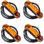 Set van vier HORPOL LD 2328 Slim LED universele markeringslampen
