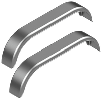 DE HAAN THRV 22131 set van twee tandem spatborden 14-15 inch 1310x220 mm voor aanhanger