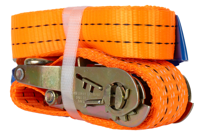 UNITRAILER 3m/35mm/2t oranje transportband met spaninrichting