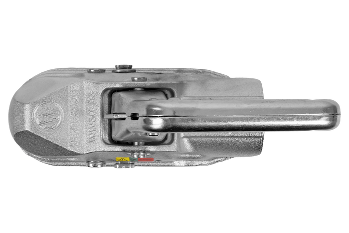 WINTERHOFF WW 30-D3-K1212 kogelkoppeling voor aanhanger van 3000 kg met dissel van 50-51 mm buis, gietijzer