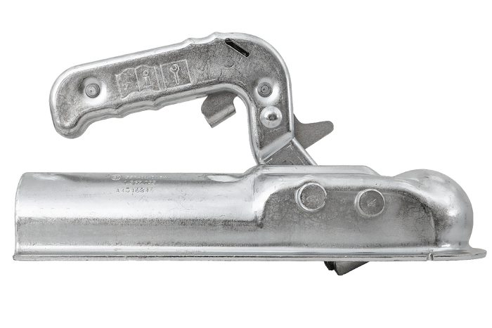 AL-KO AK7 PLUS kogelkoppeling voor een aanhanger van 750 kg met een 50 mm buisvormige dissel.