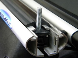 T-profiel MF (sleuven) - adapter voor T-sleufbalken - Inter Pack Traxer, Carver, Zenith