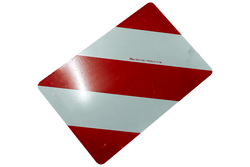 OUTLET Waarschuwingsbord "OVERSIZED" HILLS rechts