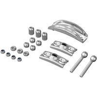 Dubbele T-bar voor KNOTT remleidingen voor een tweeassige aanhanger