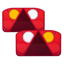 HORPOL KZT 871+KZT 873 achterlichtkappen met 6 functies links en rechts
