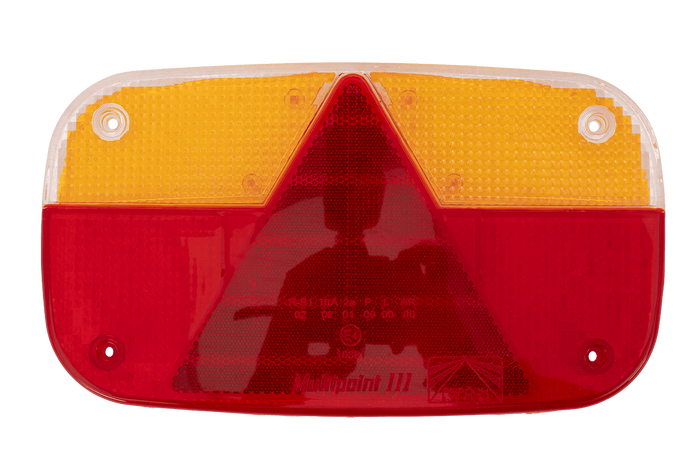 ASPÖCK Multipoint III achterlichtglas, universeel