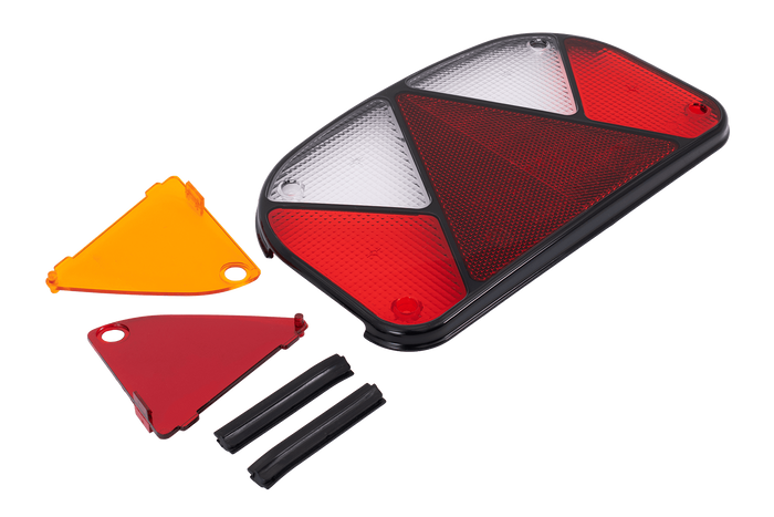 ASPÖCK Multipoint II achterlichtglas, universeel