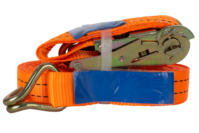 UNITRAILER 8m/35mm/2t oranje transportband met spaninrichting