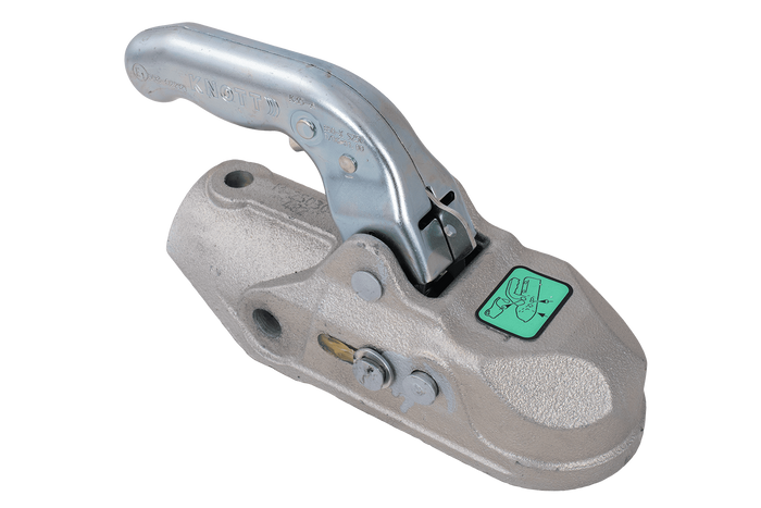 KNOTT K35-A kogelkoppeling voor een 3500kg aanhangwagen met een 50mm buisdissel, gietijzer