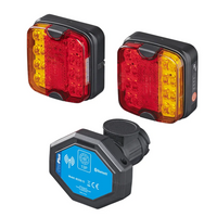 ProPlus LED 13-pins achterlichten met 4 functies (links + rechts), magnetisch, Bluetooth