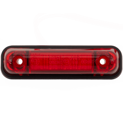 FRISTOM FT-081 LED-markeringslamp, rood, universeel