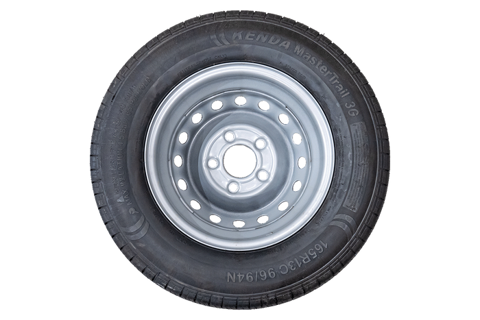 OUTLET Verstevigd wiel voor aanhanger KENDA BAND 165/80 R13C 96/94N KENDA VELG 4.5Jx13"H2 5x112 ET:30