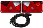 ASPÖCK MULTIPOINT V achterlichten + MANTES 7m 7-polige kabelboom