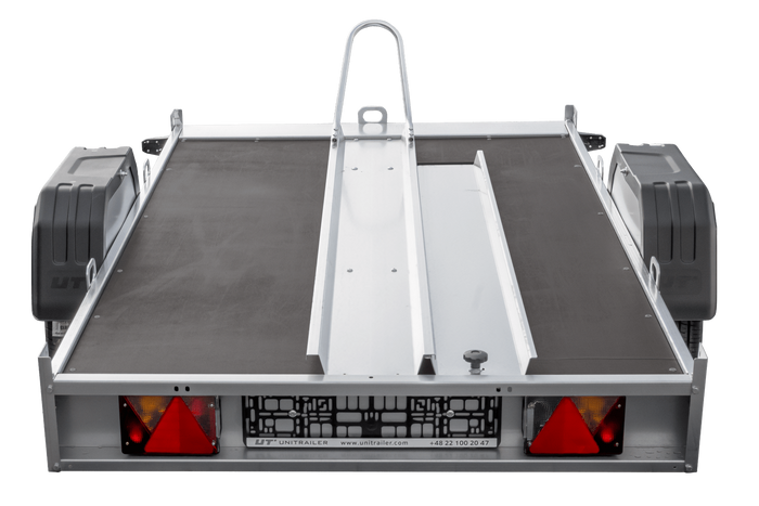UNITRAILER MOTO 1 motortrailer met veren