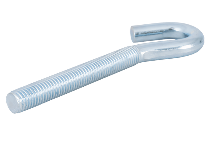 DROMET HZ M10x120 schroefhaak met open uiteinde (gebogen)