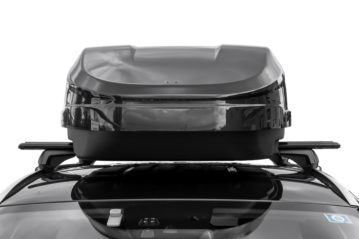 Inter Pack Monsun PRO M dakkoffer, zwart metallic