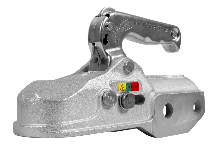 WINTERHOFF WW 350-RCH-1616 kogelkoppeling voor aanhanger van 3500 kg met dissel van 60 mm buis, gietijzer