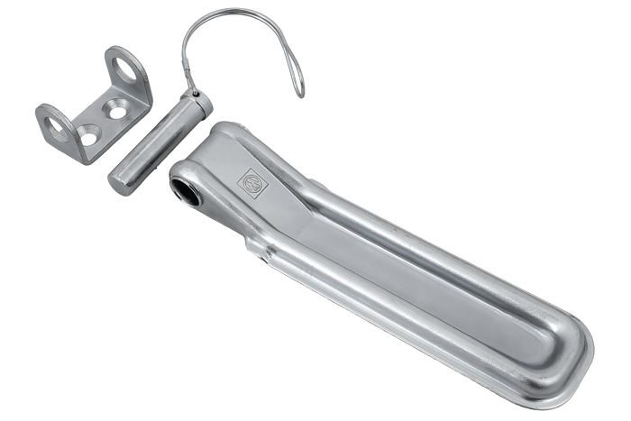 Zijscharnier met handgreep en grendel WINTERHOFF BSCH 10-17-220+BSCHG 10-17-B+BSCHG 10-17-B complete aanhangerzijmontage