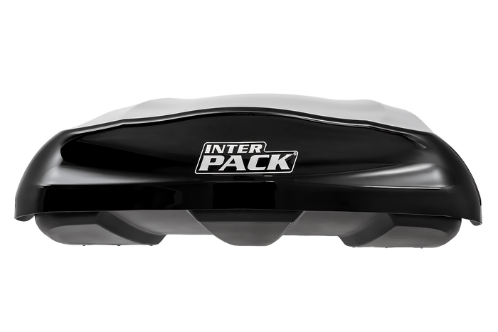 Inter Pack Skugga L 660 dakkoffer, glanzend zwart