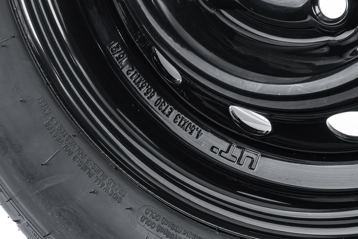 Versterkte wiel voor aanhangwagen LINGLONG BAND 165/80 R13C 96/94N UNITRAILER VELG zwart 4.5Jx13"H2 5x112 ET 30