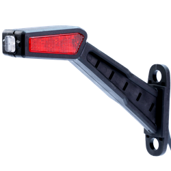 FRISTOM FT-146 LED linker markeringslamp op een rubberen arm